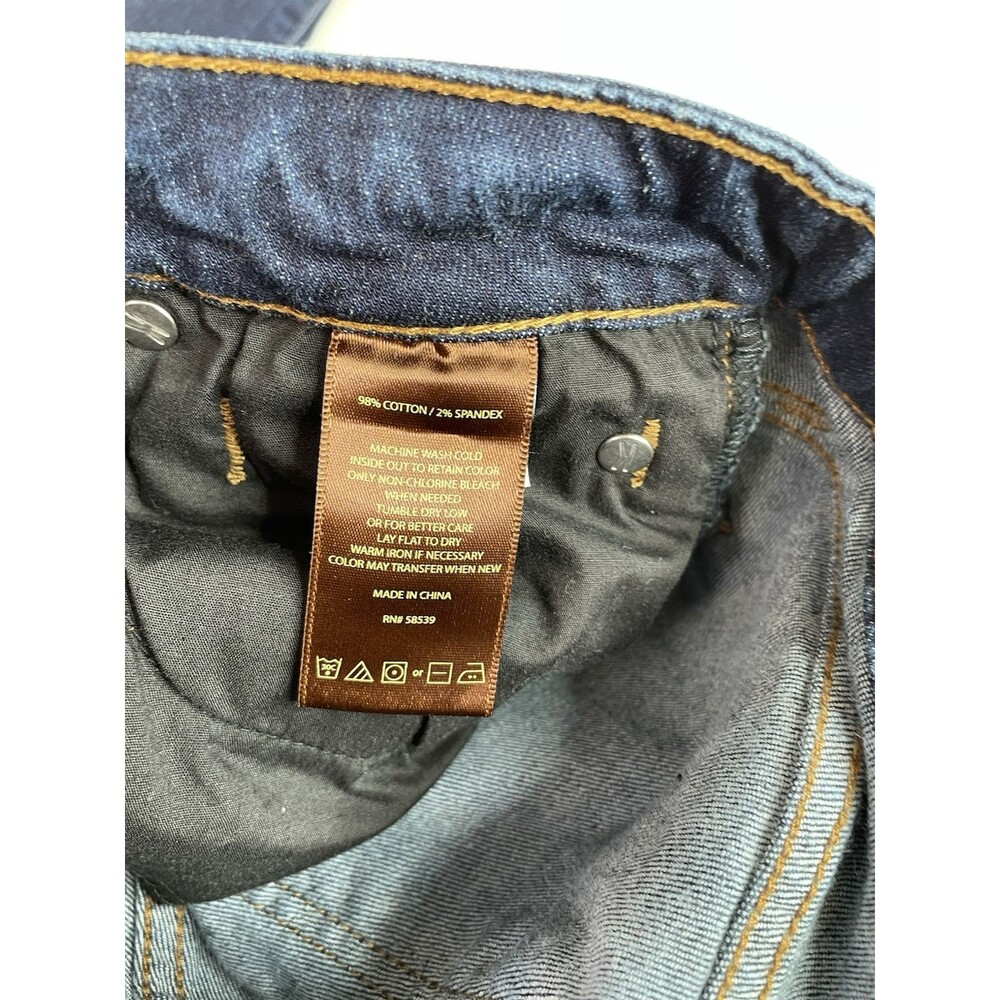 Kut From The Kloth Jeans Carlo Skinny Ankle, Womens Size 2, Dark Blue, Designer - Picture 3 of 11